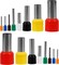 Polymer Clay Cutters Stainless Steel Round Punch Tools 40 Pieces